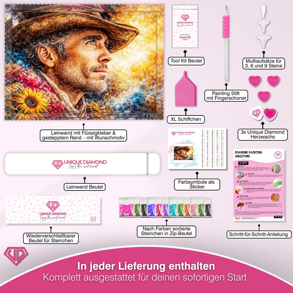 5D Diamond Painting – Spirit of the West Unique-Diamond