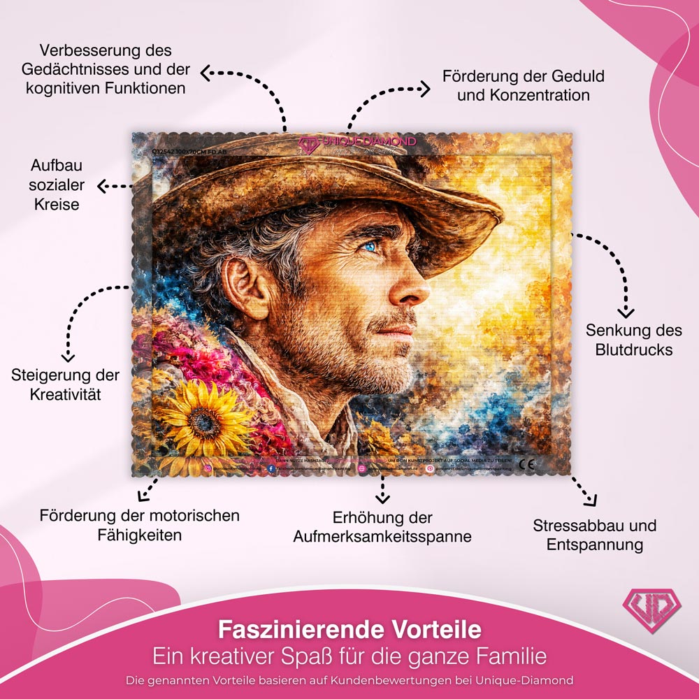 5D Diamond Painting – Spirit of the West Unique-Diamond