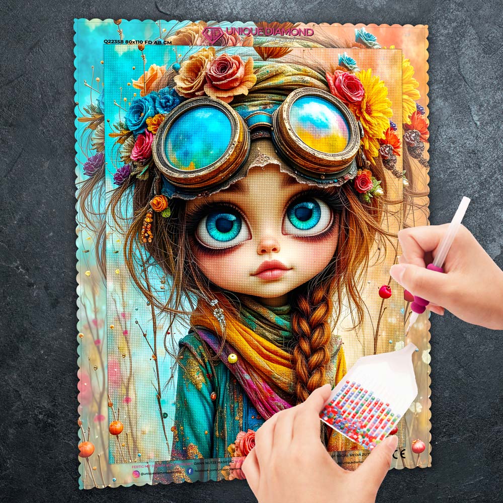 5D Diamond Painting – Starlens Dreamer Unique-Diamond