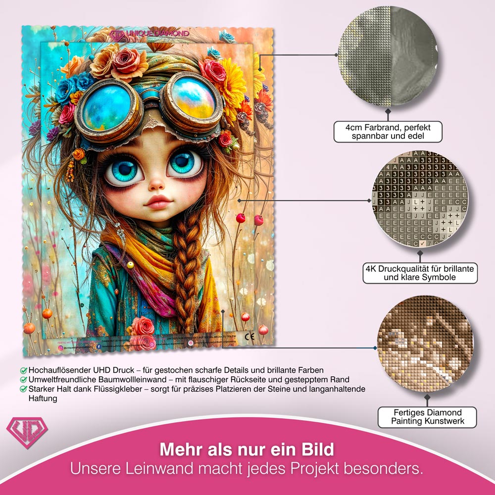 5D Diamond Painting – Starlens Dreamer Unique-Diamond