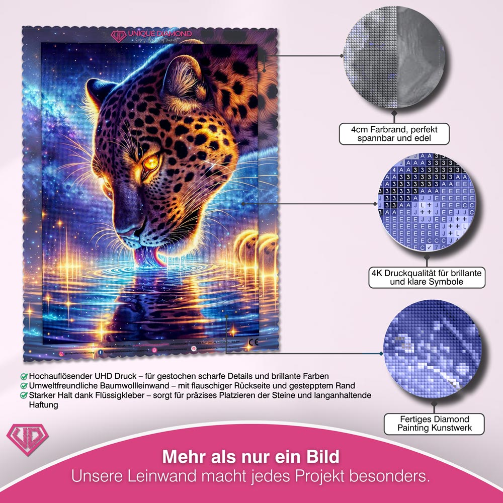 5D Diamond Painting – Stiller Schluck des Universums Unique-Diamond