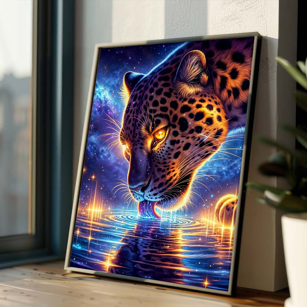 5D Diamond Painting – Stiller Schluck des Universums Unique-Diamond