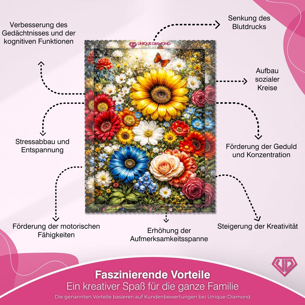 5D Diamond Painting – Summer Symphony Unique-Diamond