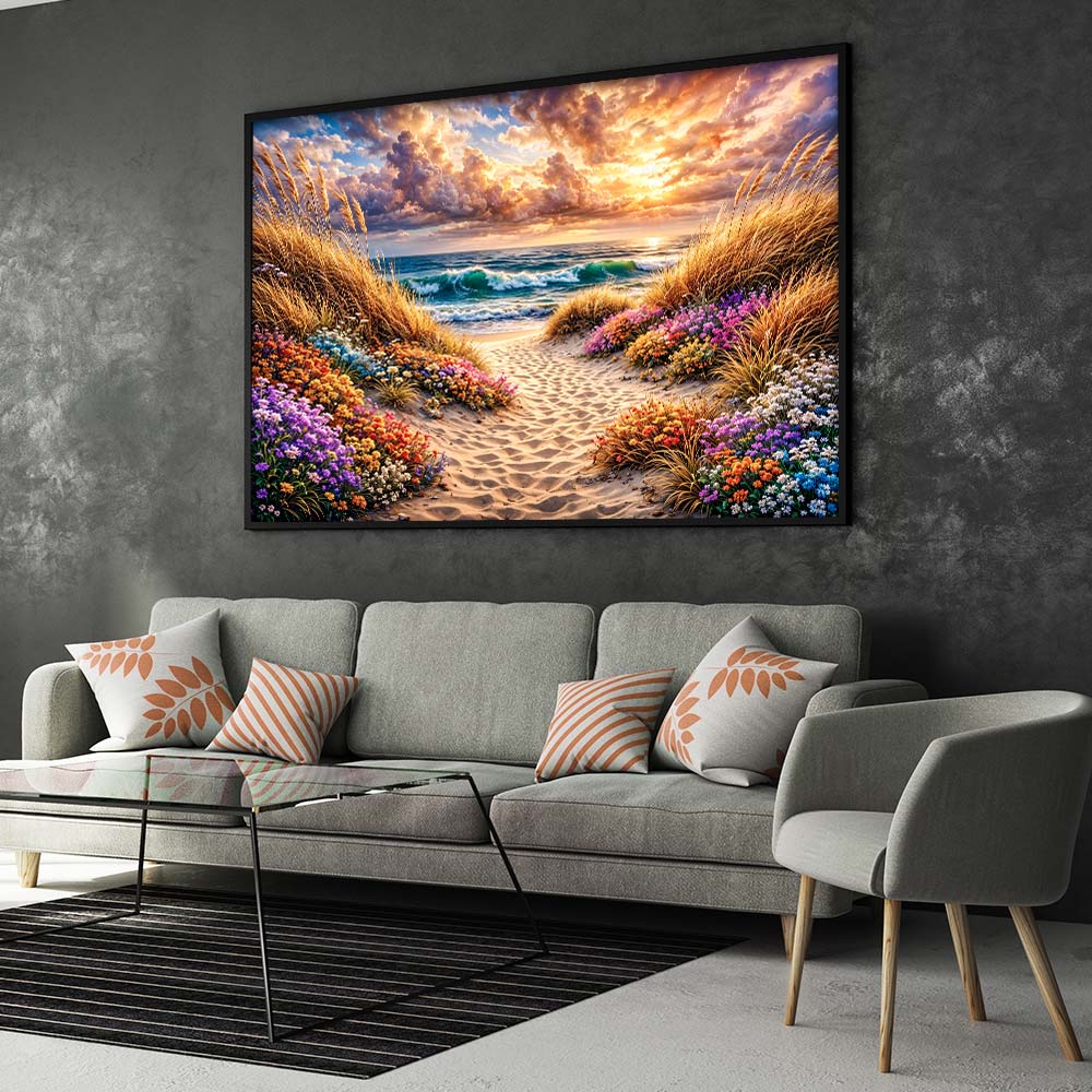 5D Diamond Painting – Sunset Shores Unique-Diamond
