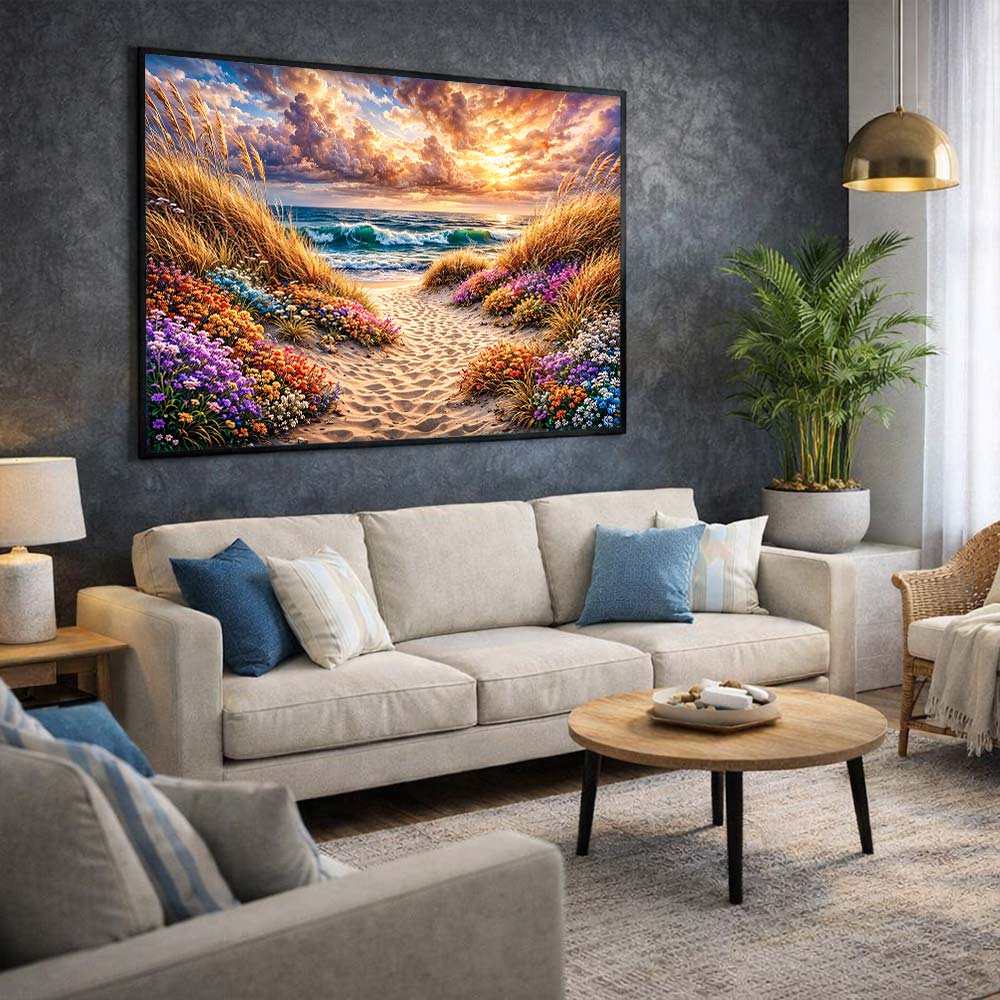5D Diamond Painting – Sunset Shores Unique-Diamond
