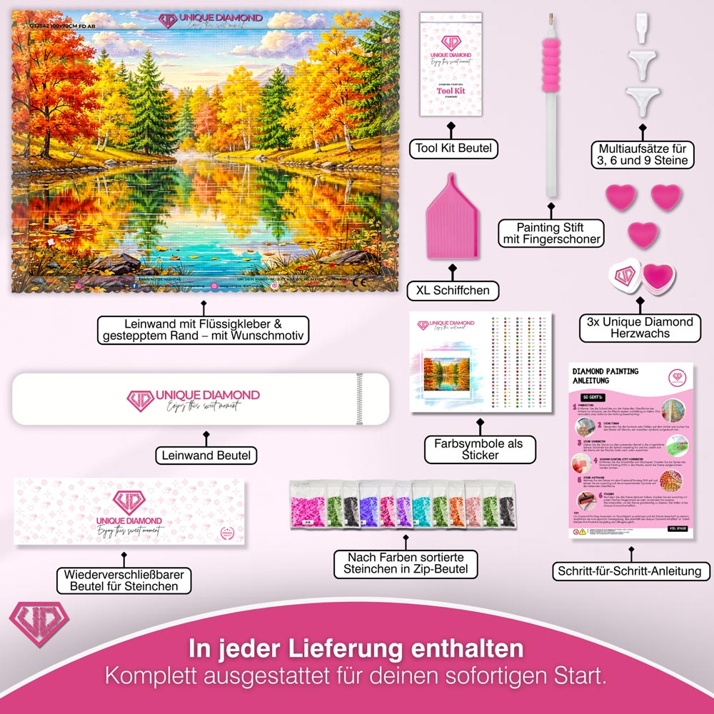 5D Diamond Painting – Symphony of Autumn