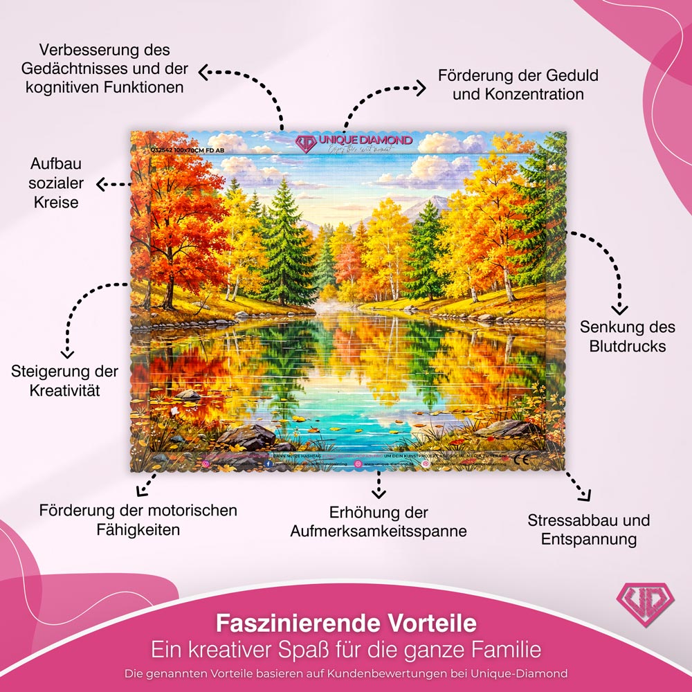 5D Diamond Painting – Symphony of Autumn