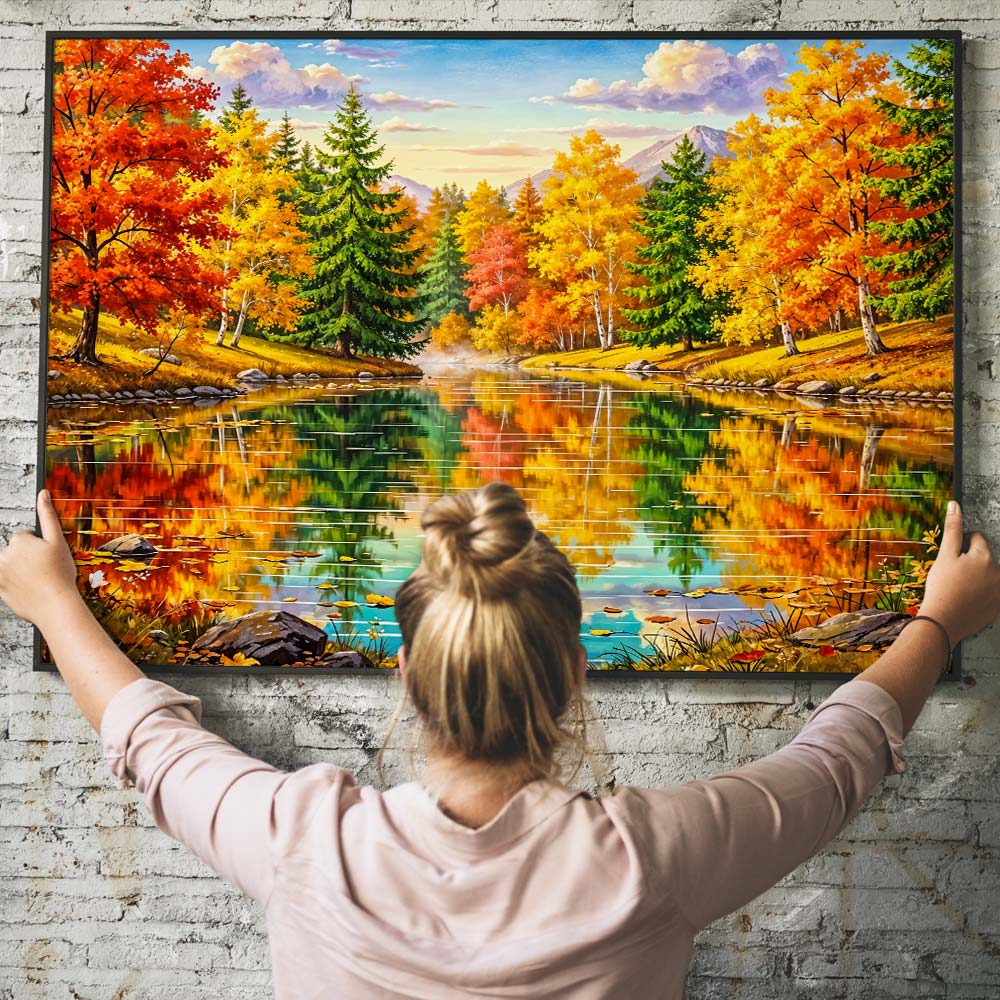 5D Diamond Painting – Symphony of Autumn