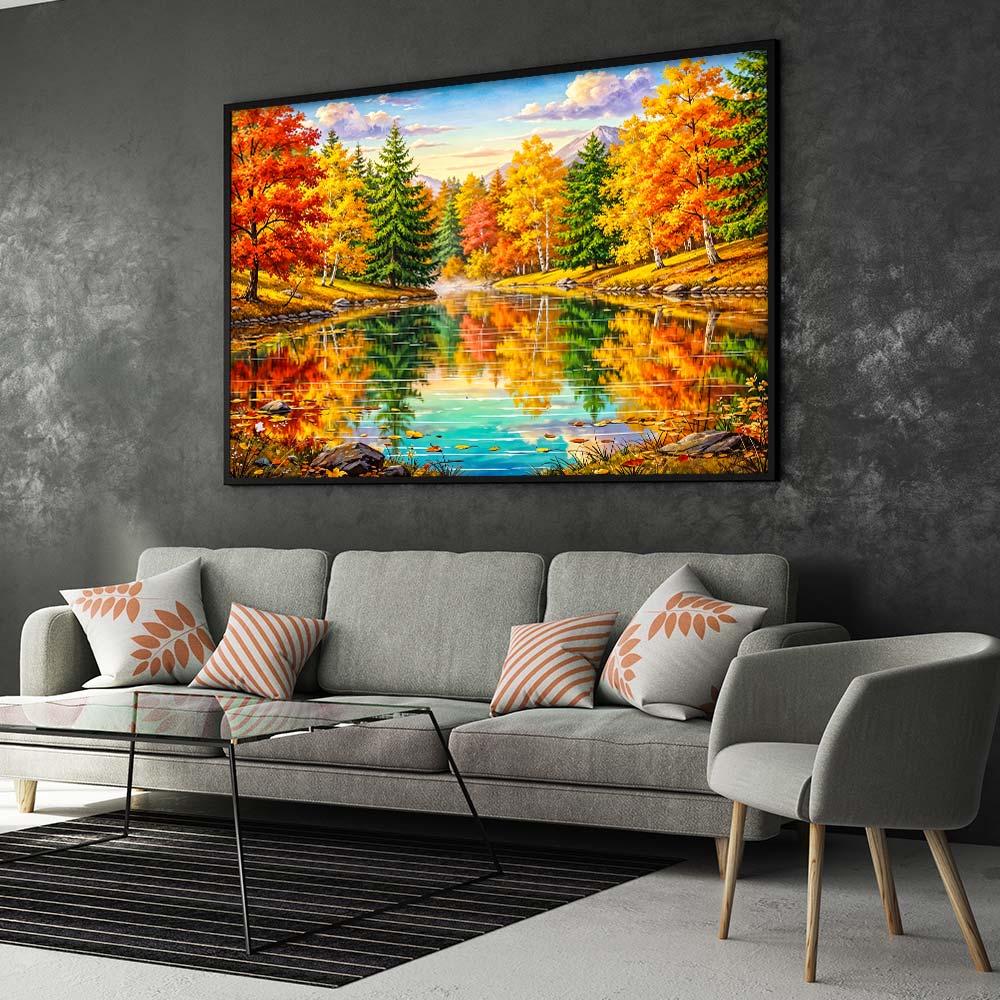 5D Diamond Painting – Symphony of Autumn