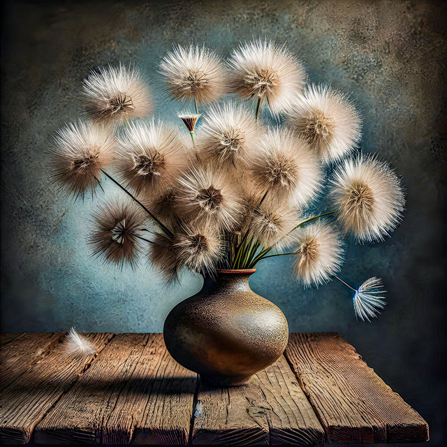 5D Diamond Painting – Tanz der Pusteblumen, Unique-Diamond