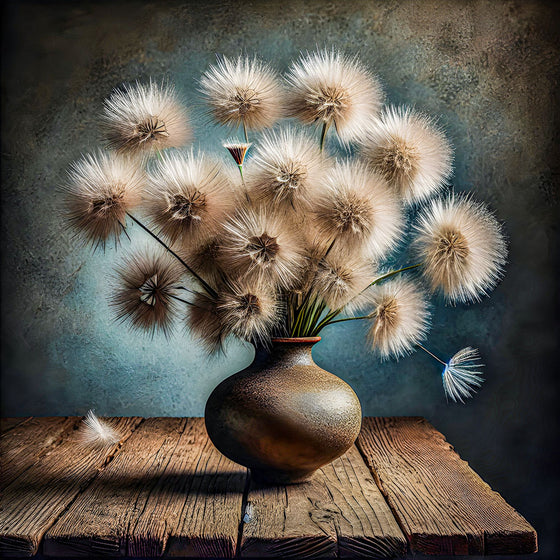 5D Diamond Painting – Tanz der Pusteblumen, Unique-Diamond
