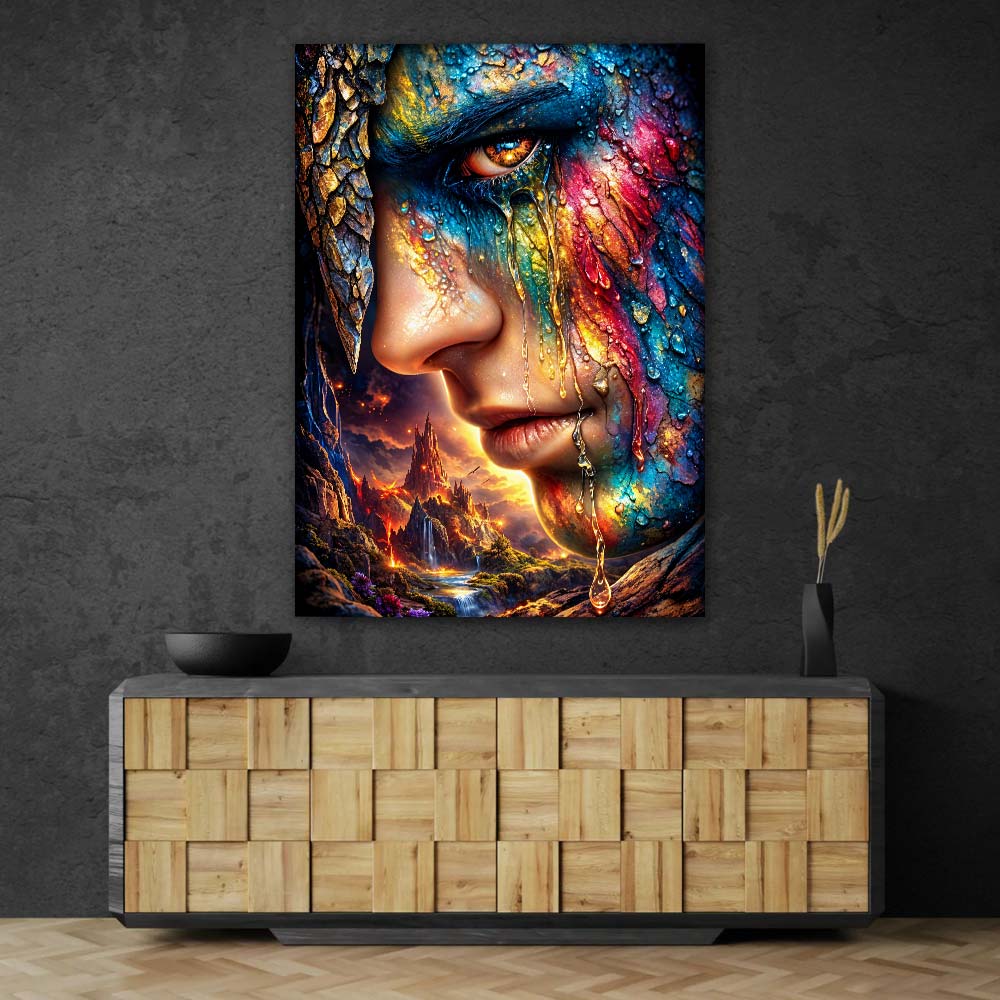 5D Diamond Painting – Tears of the Fire Realm