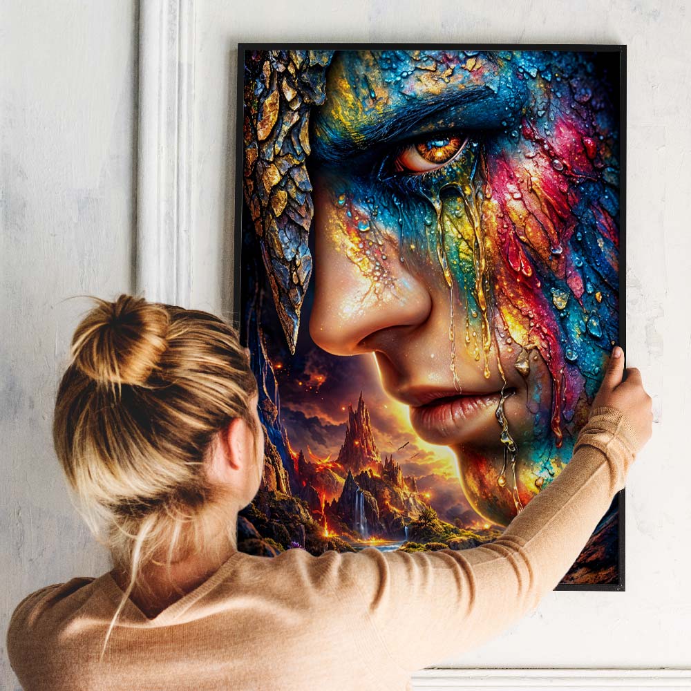 5D Diamond Painting – Tears of the Fire Realm