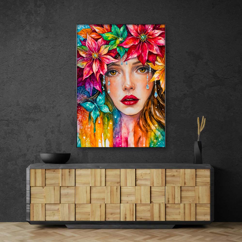 5D Diamond Painting – Tränen der Farben Unique-Diamond