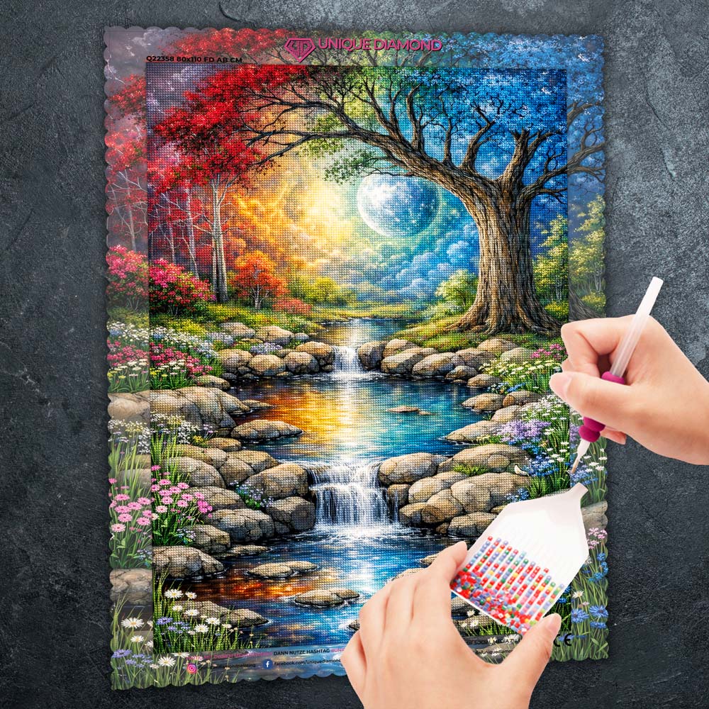 5D Diamond Painting – Tree of Harmony