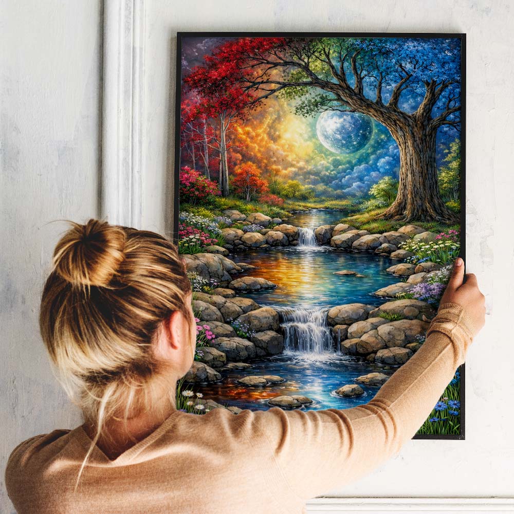 5D Diamond Painting – Tree of Harmony