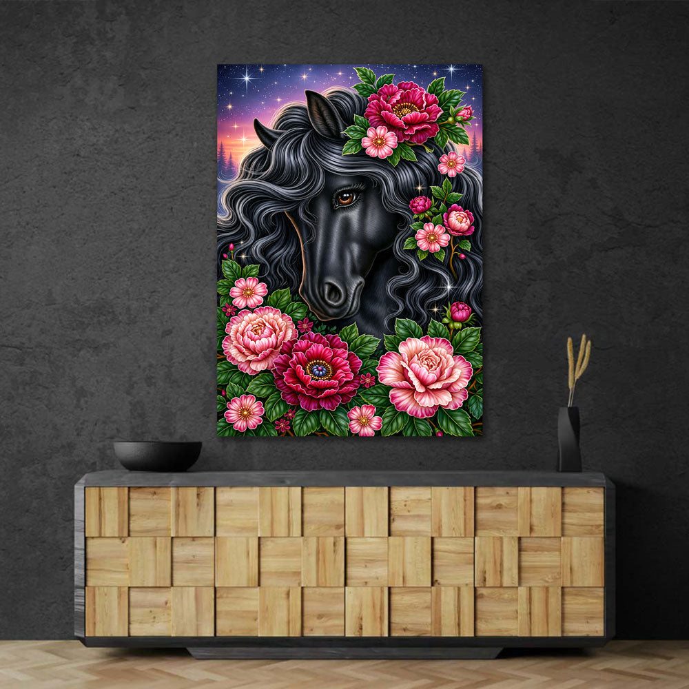 5D Diamond Painting – Valentina im Rosenglühen