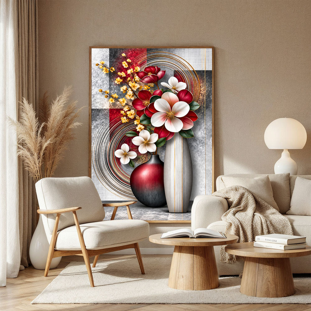 5D Diamond Painting – Valentina in Rubin & Gold