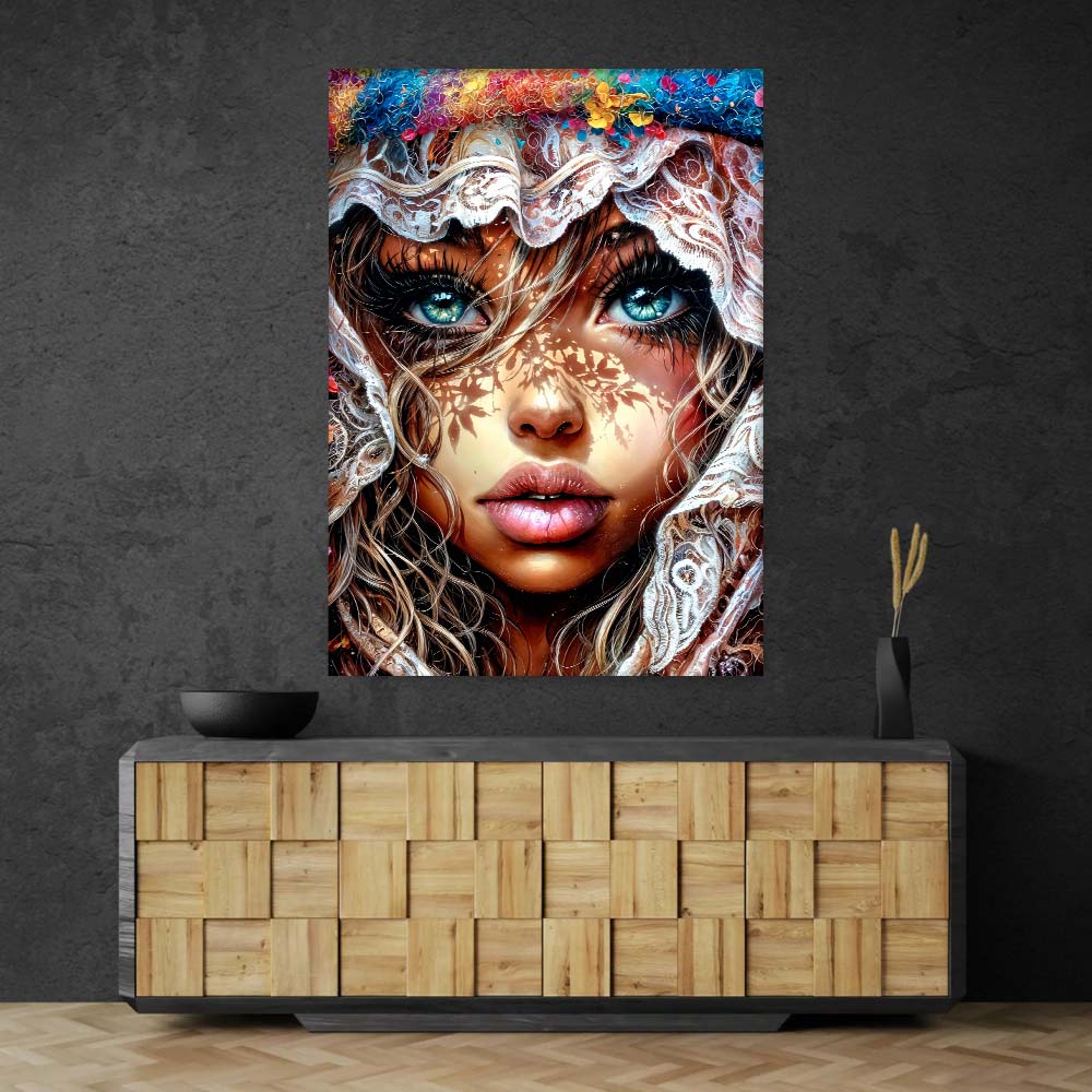 5D Diamond Painting – Veil of Bloom