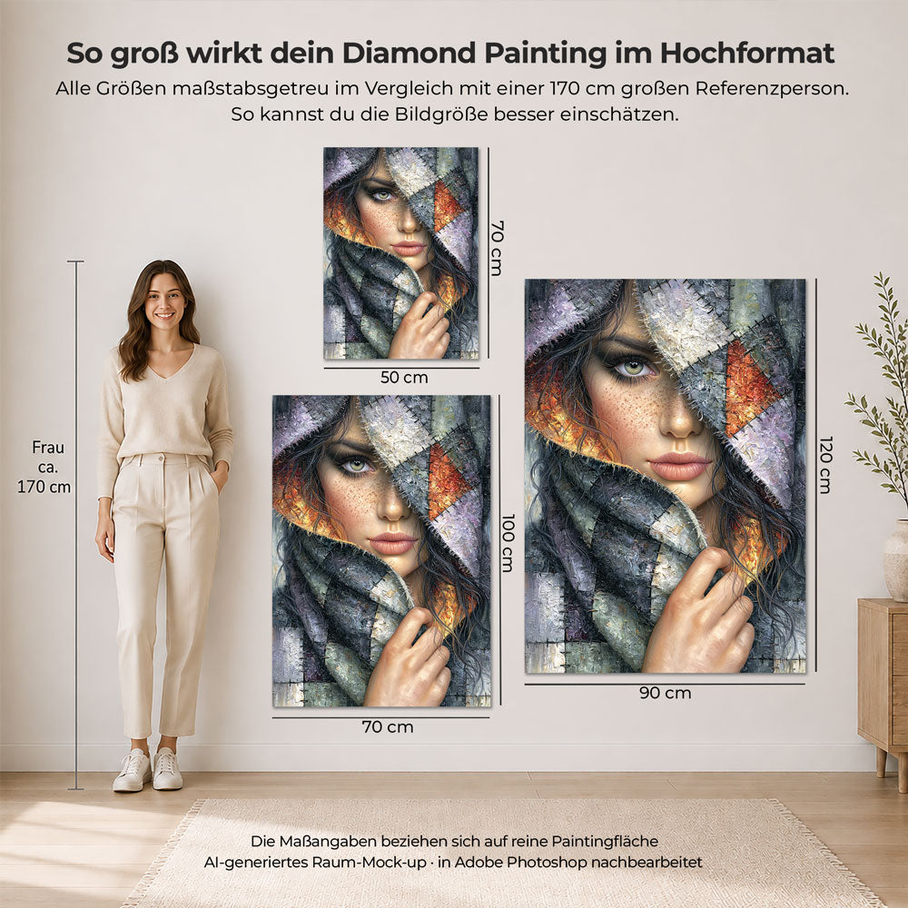 5D Diamond Painting – Verborgene Seele