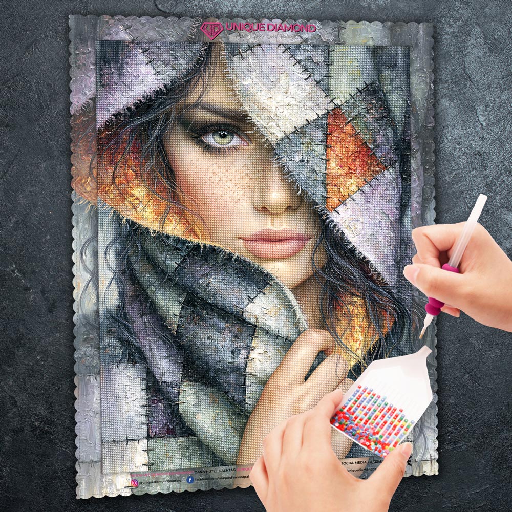 5D Diamond Painting – Verborgene Seele