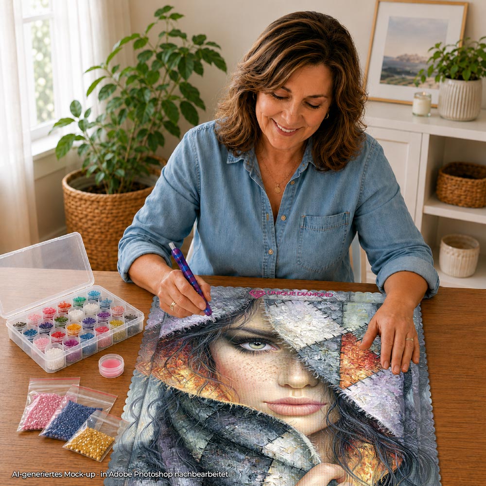 5D Diamond Painting – Verborgene Seele