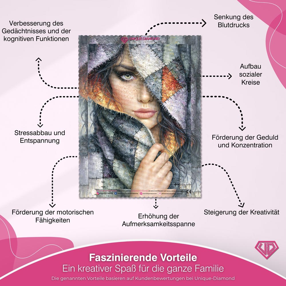 5D Diamond Painting – Verborgene Seele