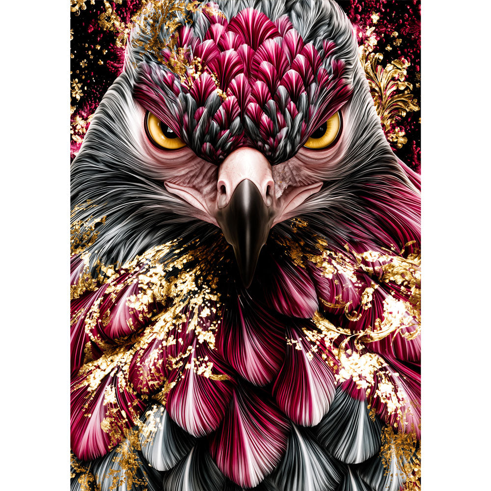 5D Diamond Painting – Wächter der Goldenen Glut | Unique Diamond
