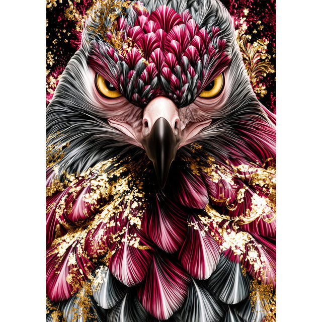 5D Diamond Painting – Wächter der Goldenen Glut | Unique Diamond