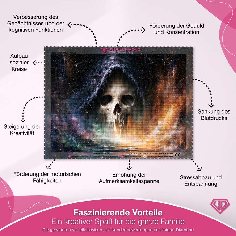 5D Diamond Painting – Wächter der kosmischen Tiefe