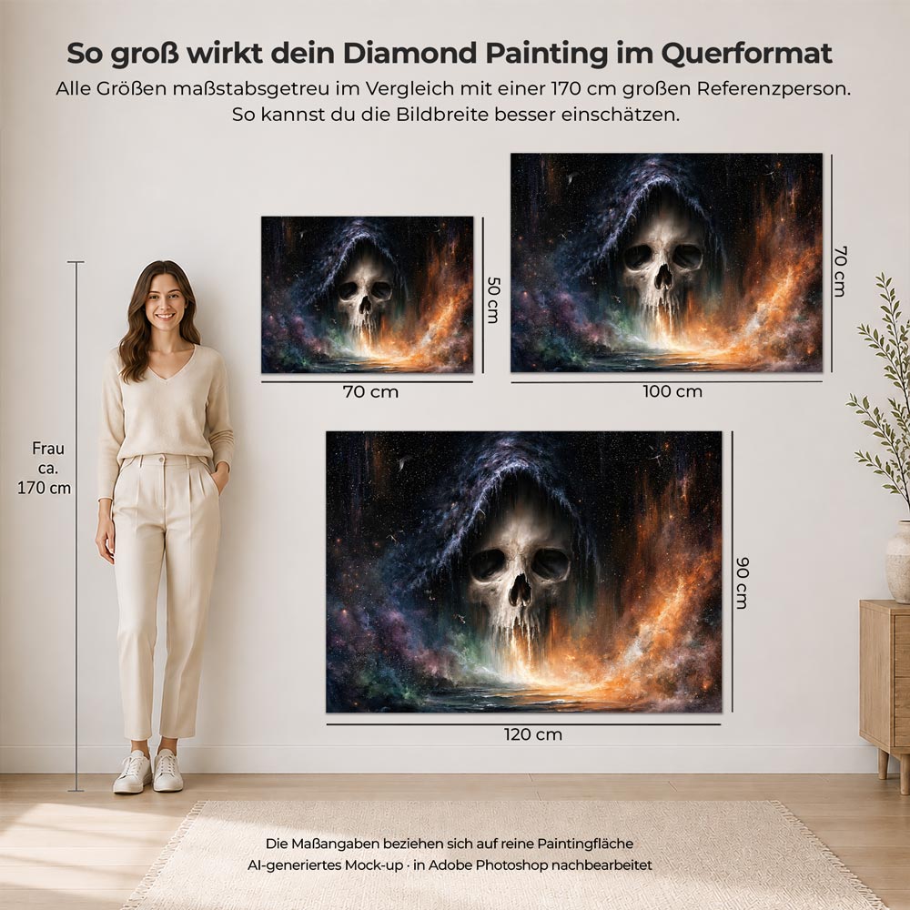 5D Diamond Painting – Wächter der kosmischen Tiefe