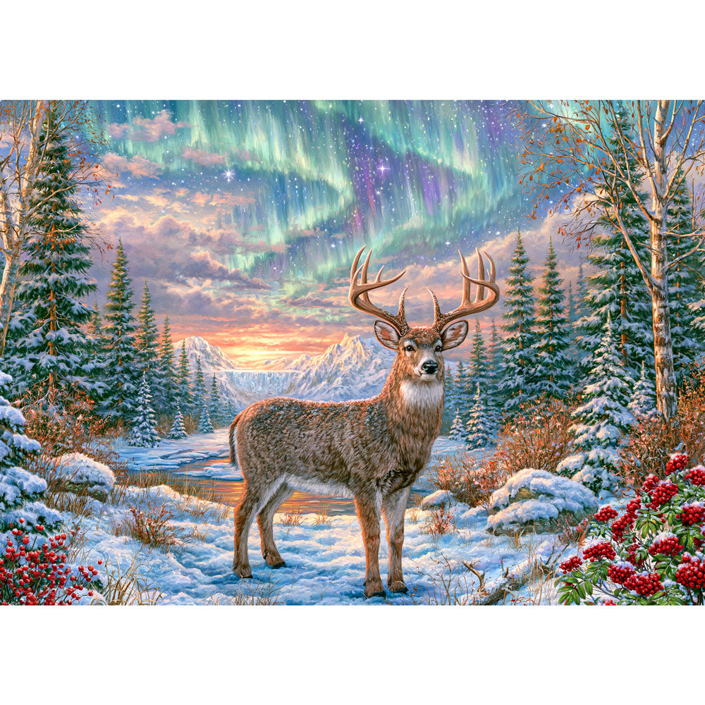 5D Diamond Painting – Wächter des Nordlichts | Unique Diamond