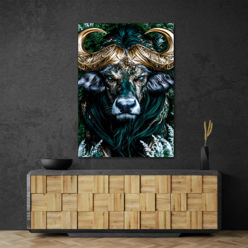 5D Diamond Painting – Wächter des Smaragdwaldes