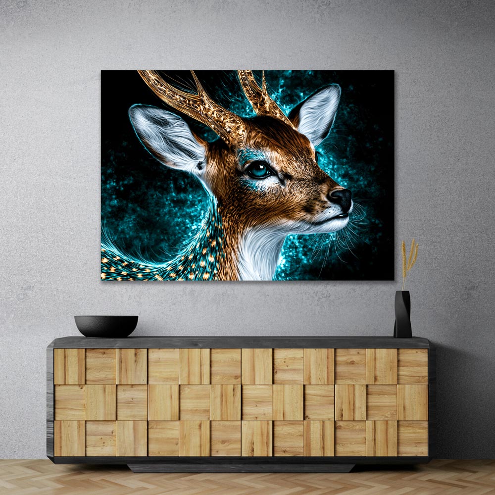 5D Diamond Painting – Wächter des Türkislichts