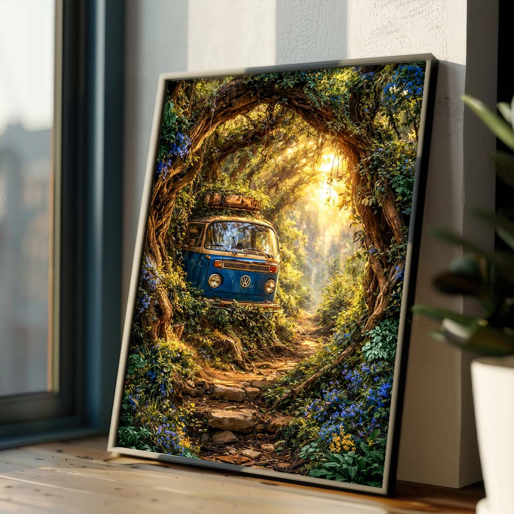 5D Diamond Painting – Wanderlust Dreams Unique-Diamond