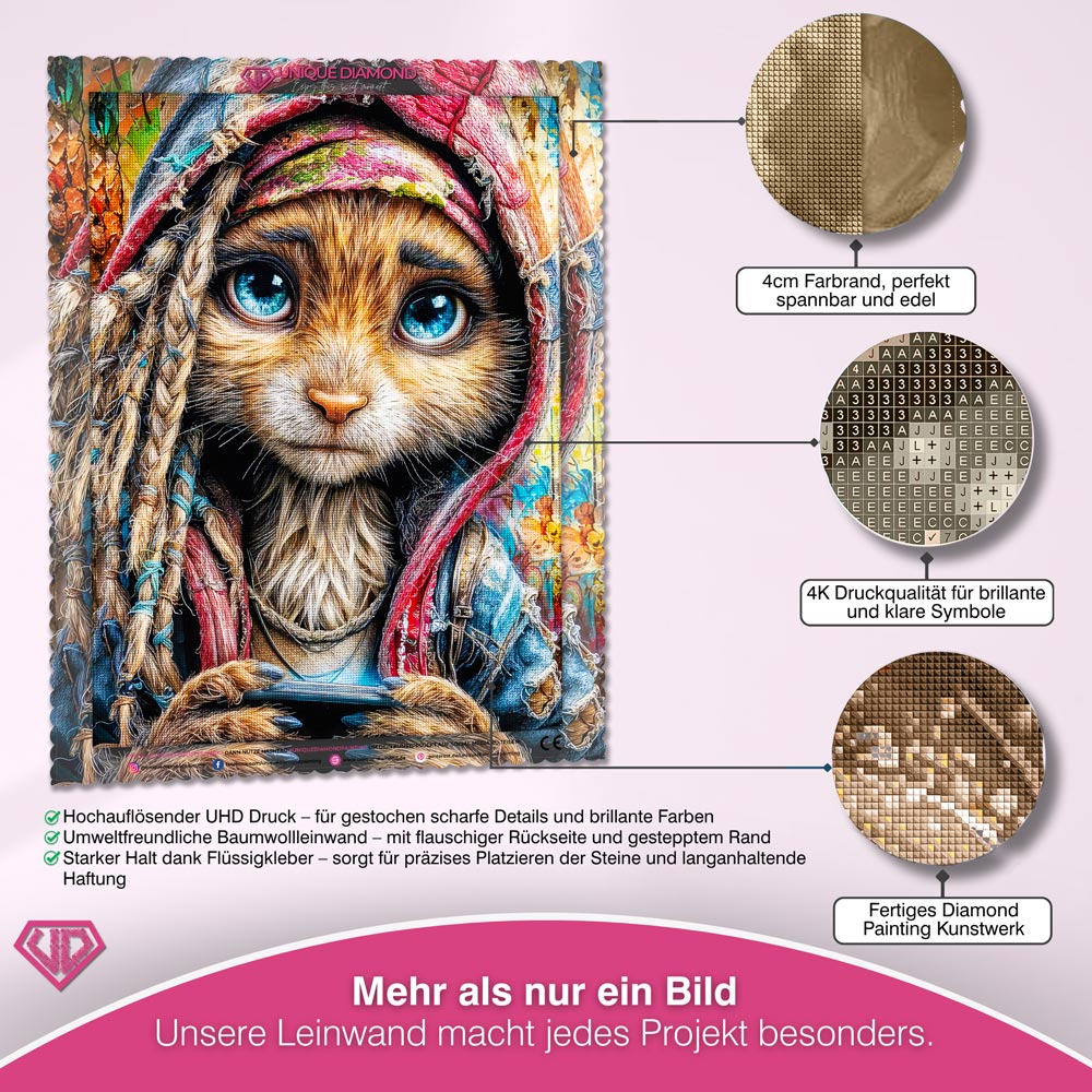 5D Diamond Painting – Whisker Nomad