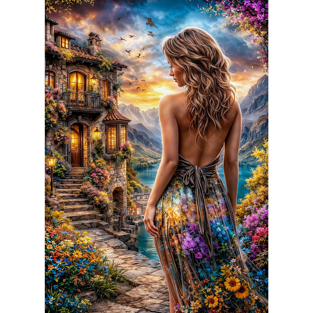 5D Diamond Painting – Whispering Dusk Unique-Diamond