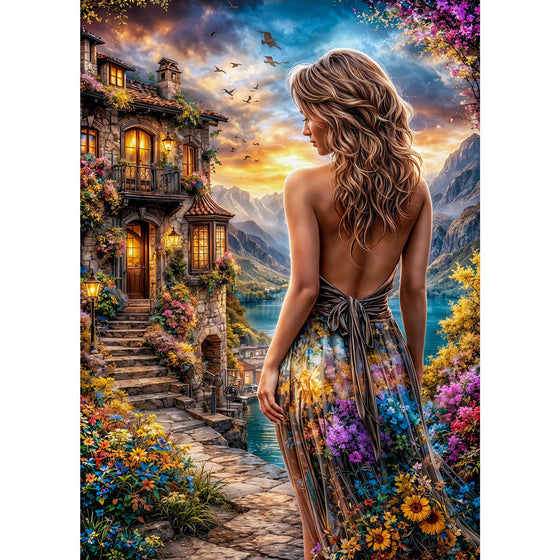 5D Diamond Painting – Whispering Dusk Unique-Diamond