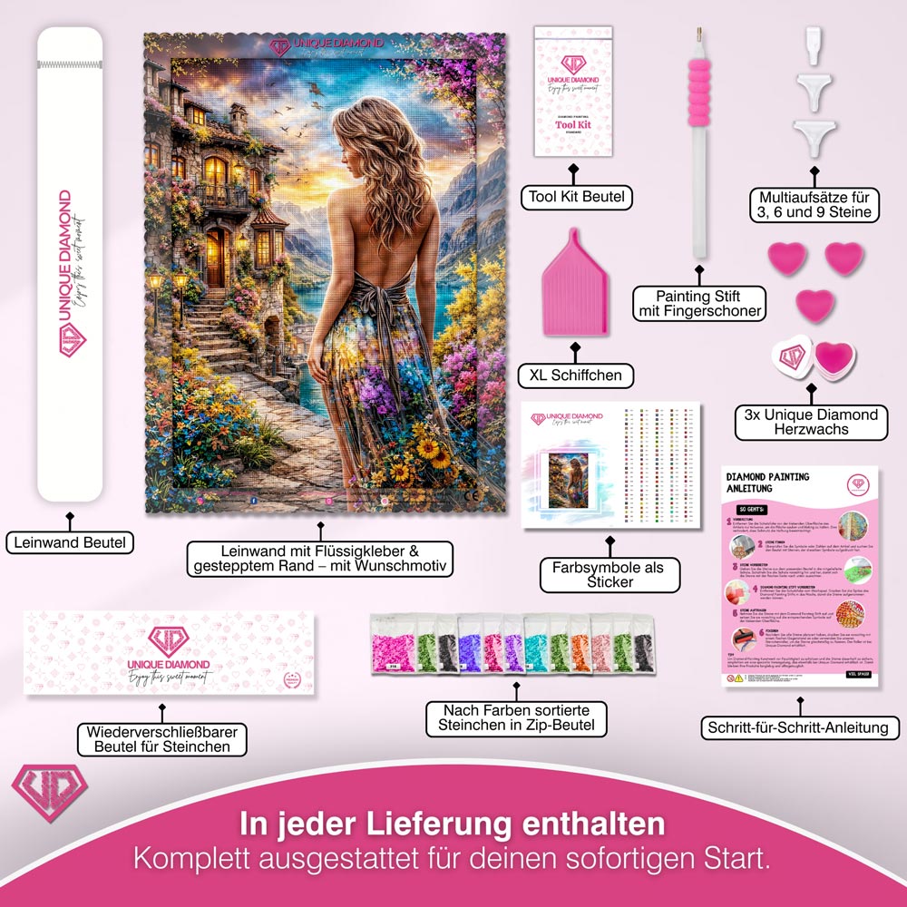 5D Diamond Painting – Whispering Dusk Unique-Diamond