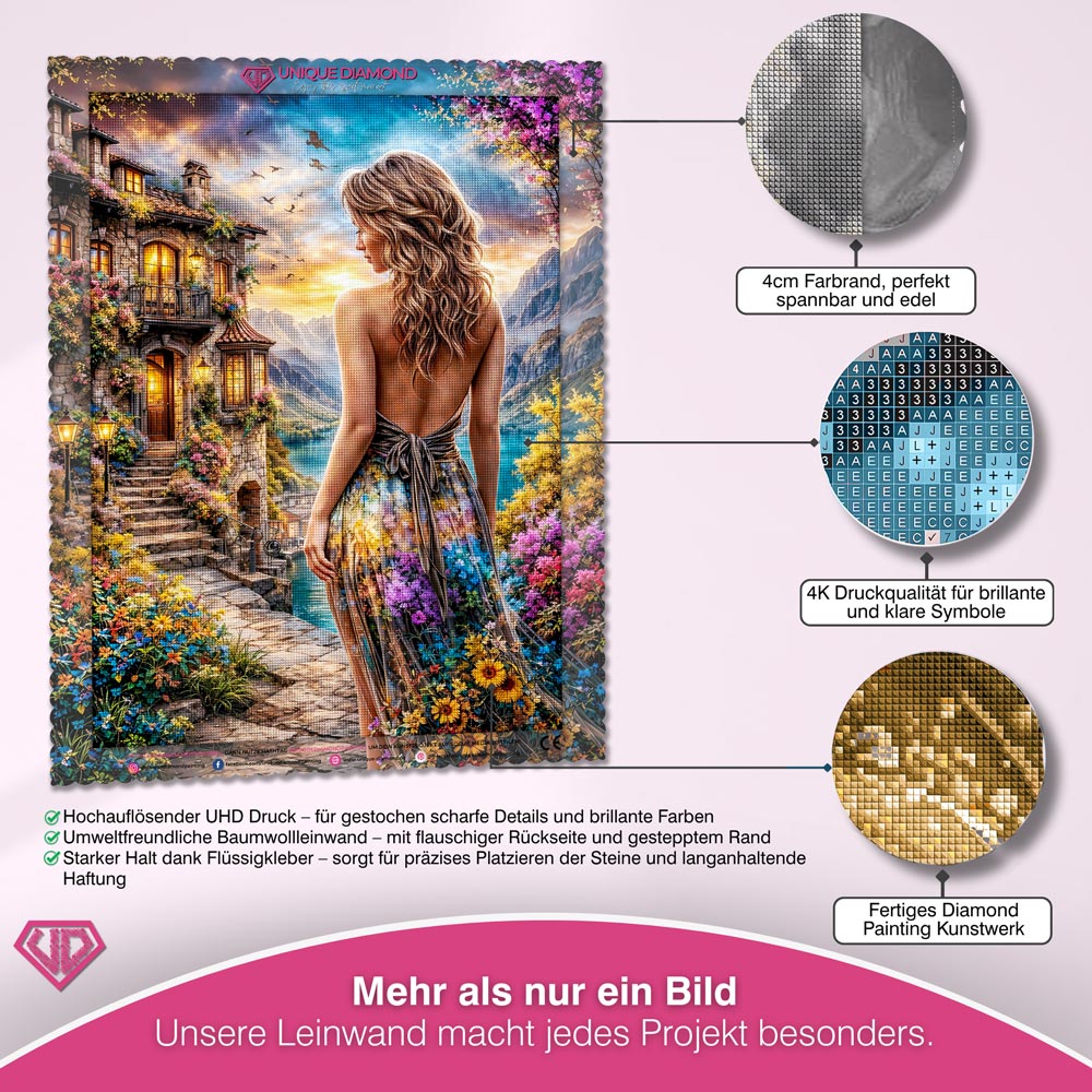 5D Diamond Painting – Whispering Dusk Unique-Diamond