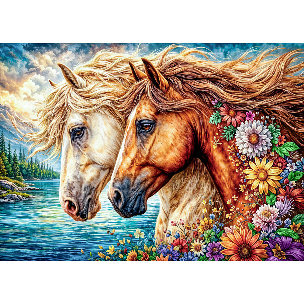 5D Diamond Painting – Whispers of Harmony Unique-Diamond