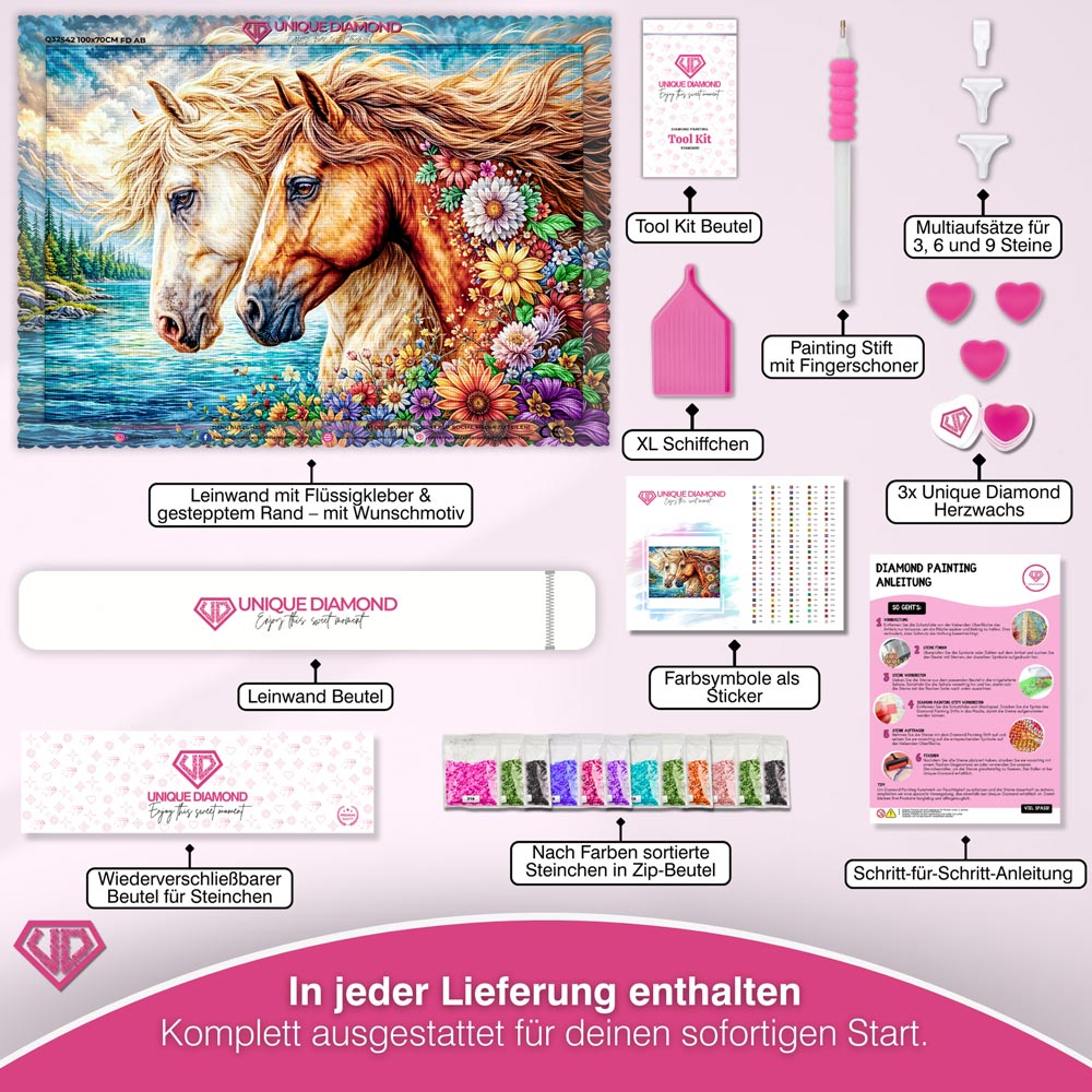 5D Diamond Painting – Whispers of Harmony Unique-Diamond