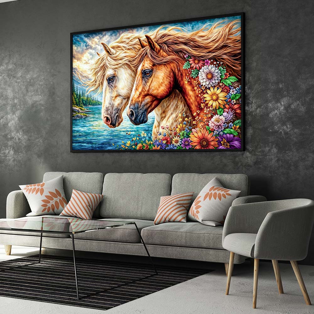 5D Diamond Painting – Whispers of Harmony Unique-Diamond