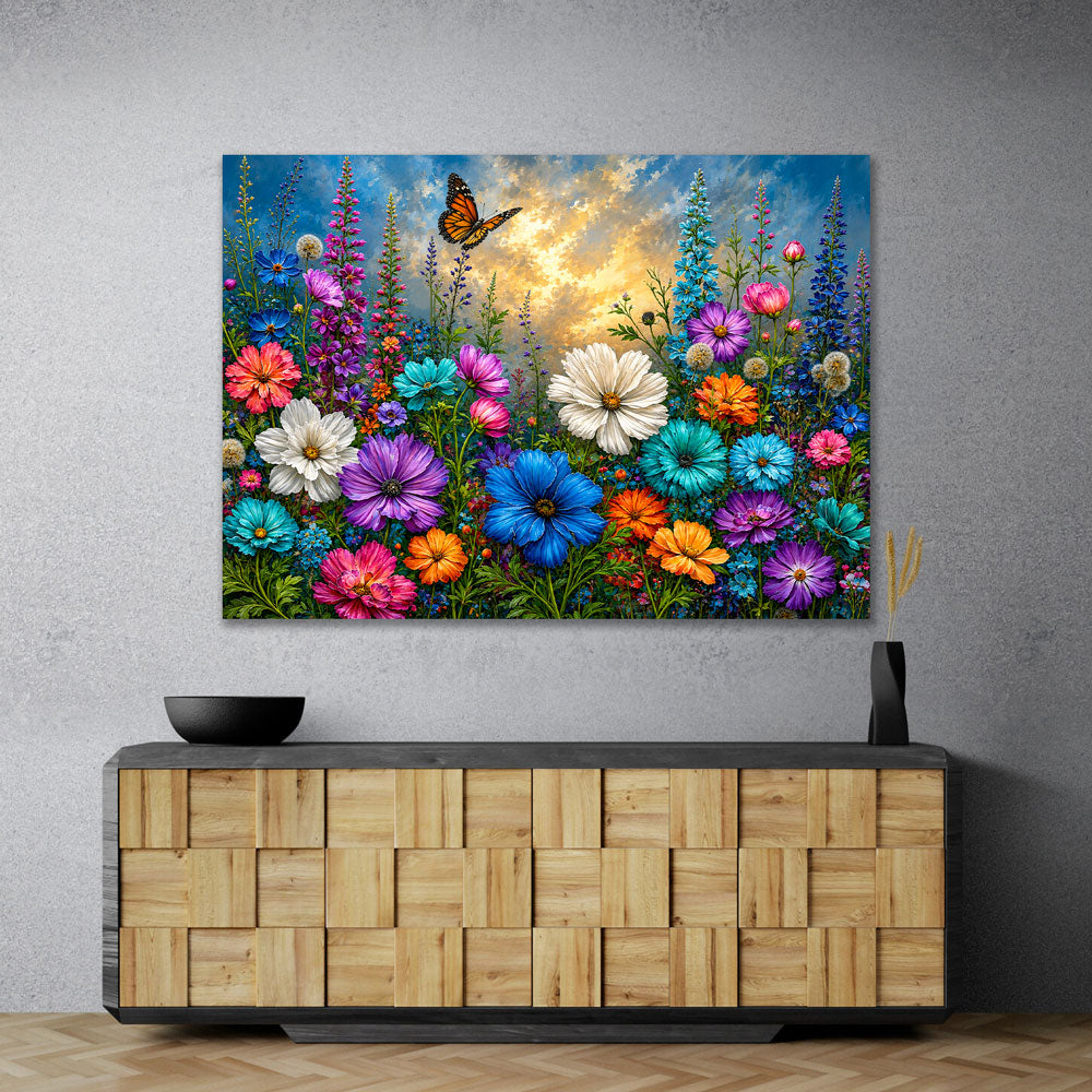 5D Diamond Painting – Wildflower Sunset