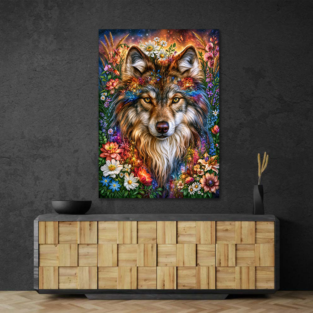 5D Diamond Painting – Wolfsgeist Floran