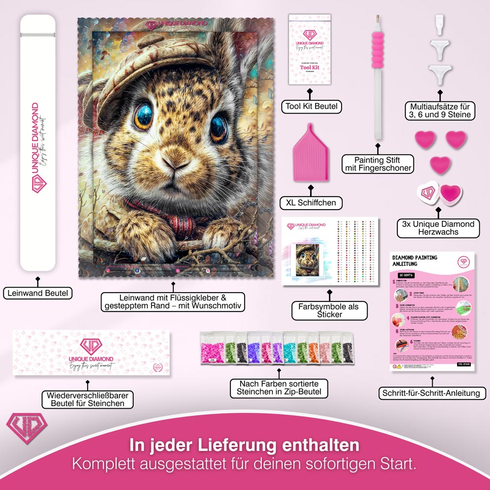 5D Diamond Painting – Woodland Whiskers