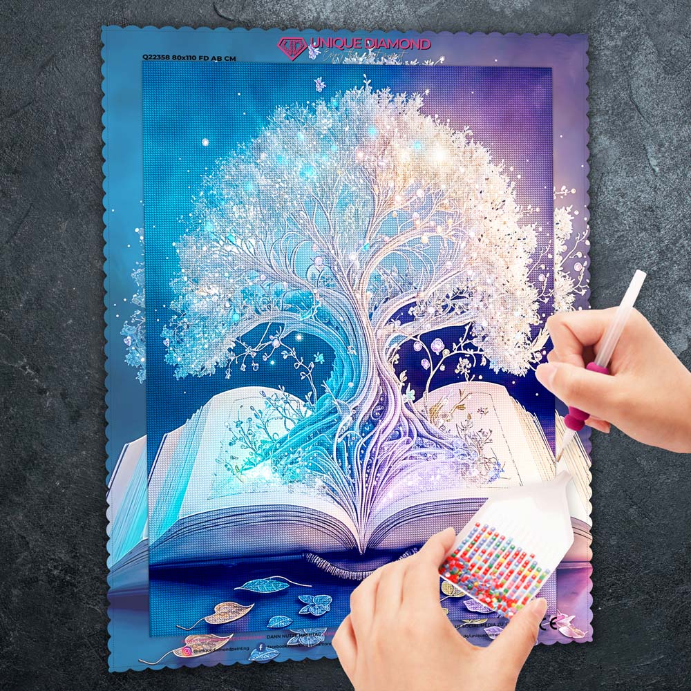 5D Diamond Painting – Zauberbuch Unique-Diamond