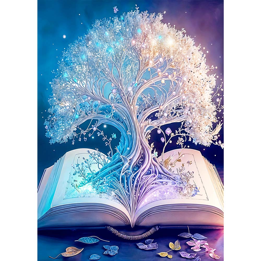 5D Diamond Painting – Zauberbuch Unique-Diamond