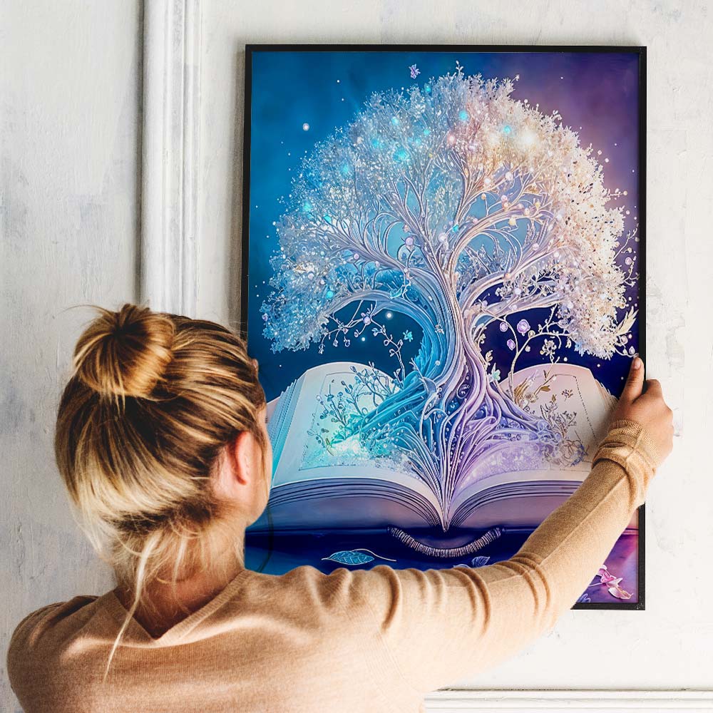 5D Diamond Painting – Zauberbuch Unique-Diamond