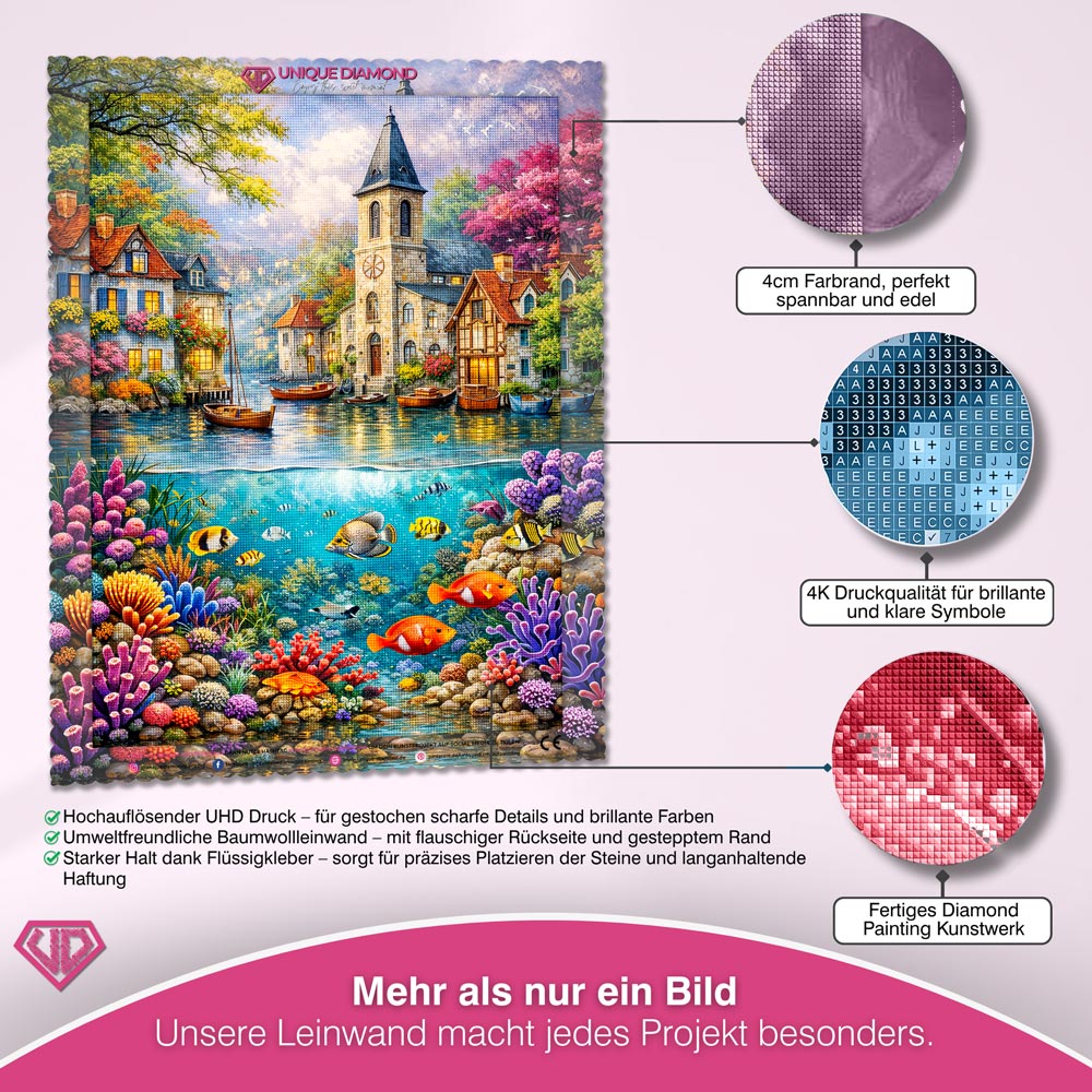 5D Diamond Painting – Ivory Bloom